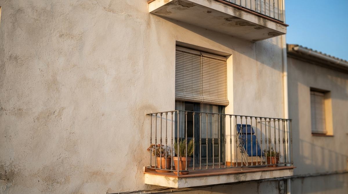 Qué pasa si un inquilino se declara vulnerable: persiana bajada en una vivienda española